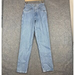 Vintage Rockies Jeans Womens 28x35 Blue Rocky Mountain Bareback Western Mom